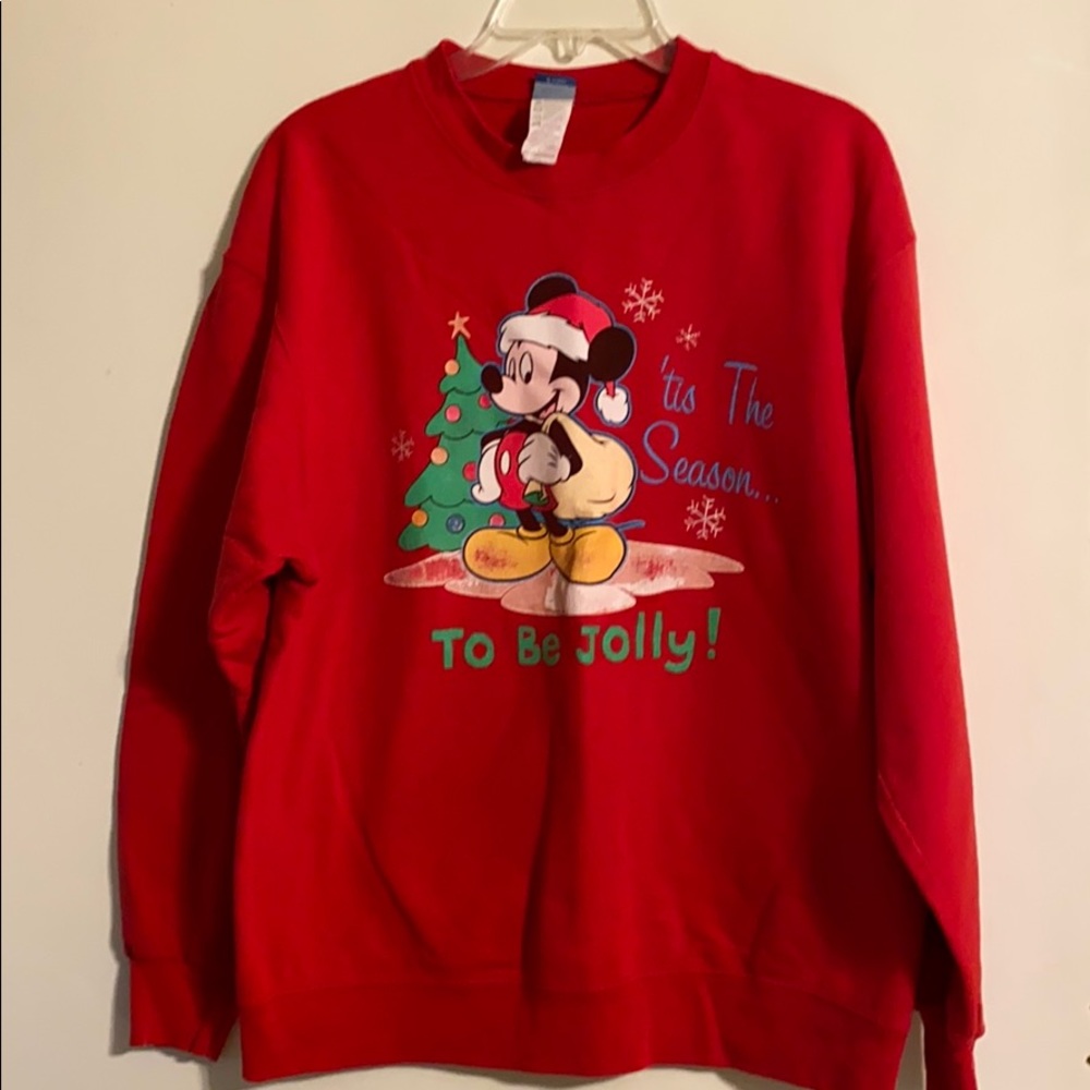 Vintage Disney Mickey Christmas sweater